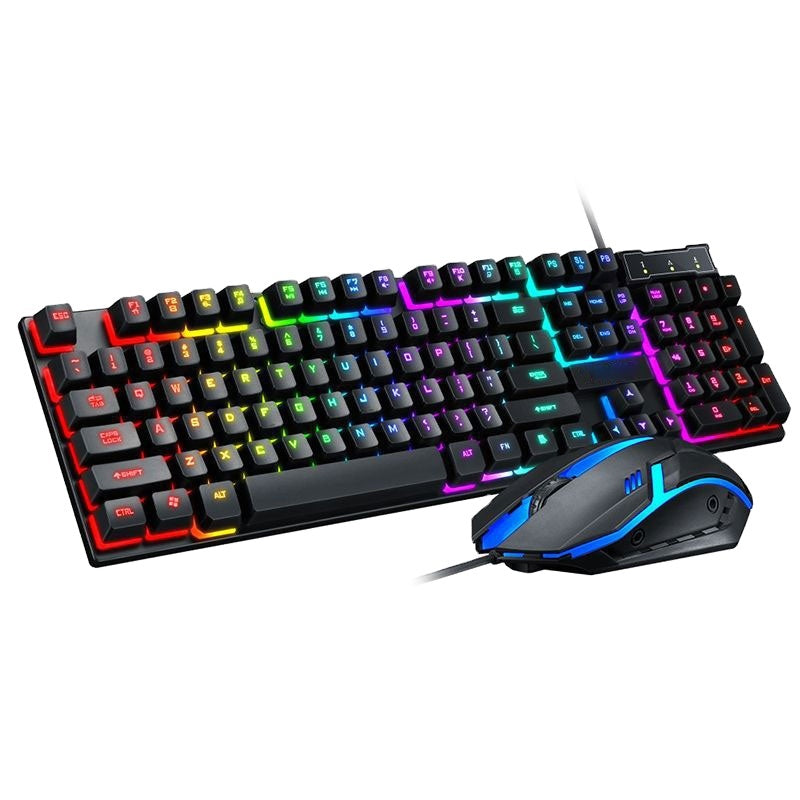 Combo Gamer Teclado + Mouse USB RGB