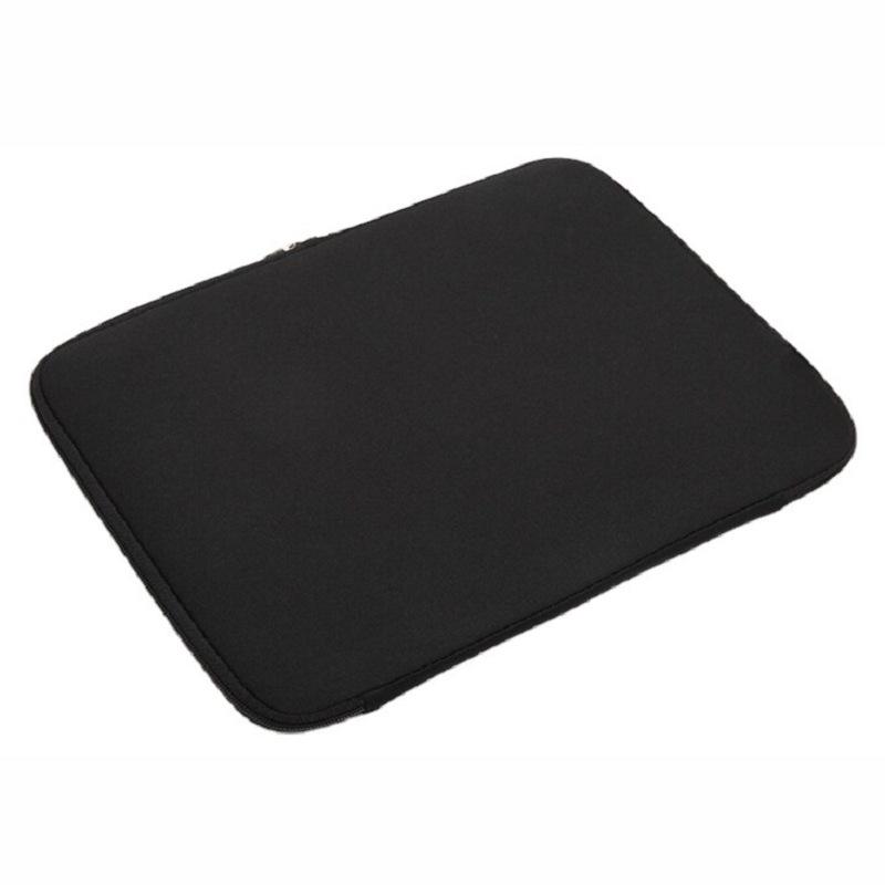 Funda para portátil de 14" con cremallera negro