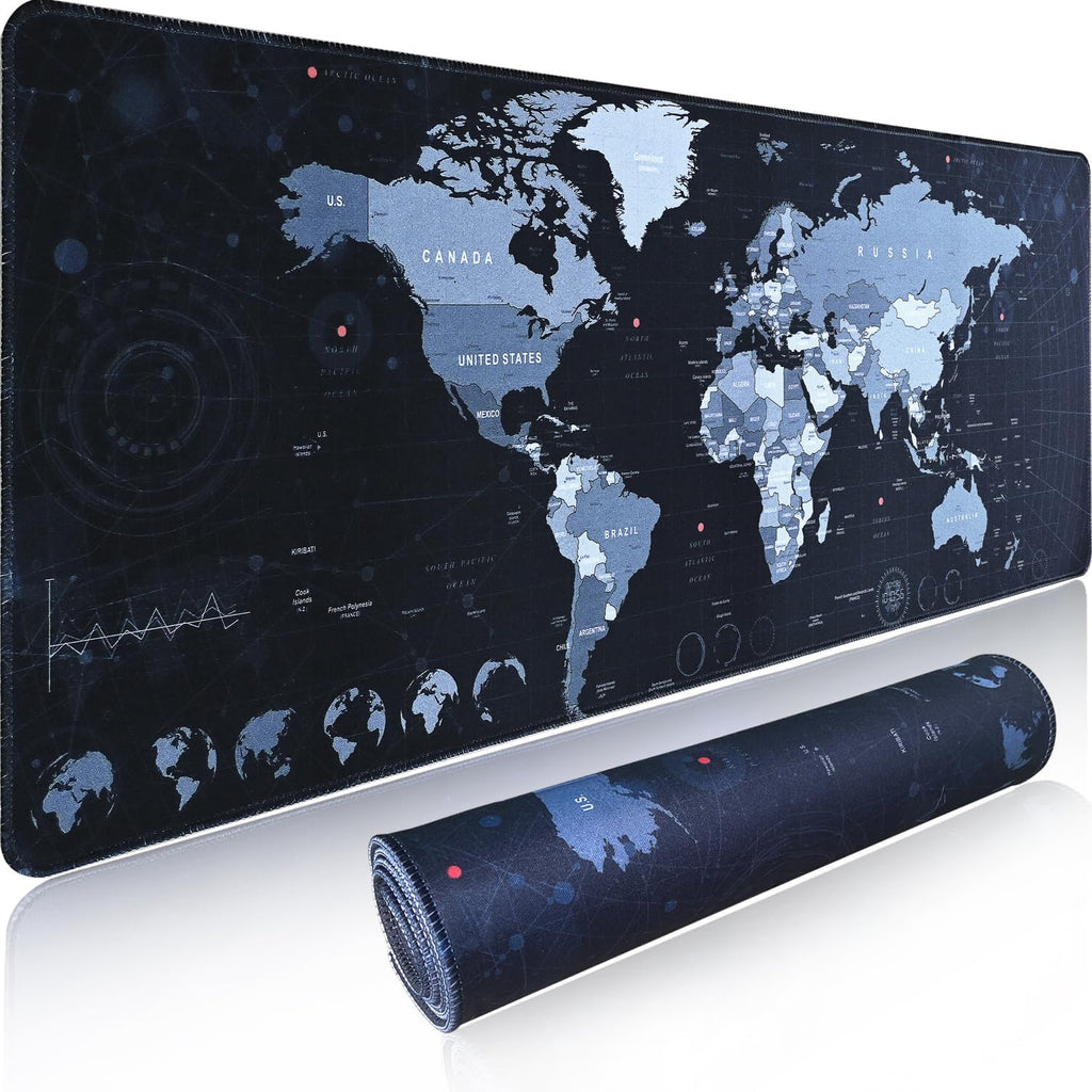 Mouse pad gamer mapamundi XL