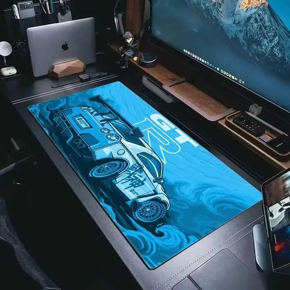 Mouse pad gamer diseño carro XL