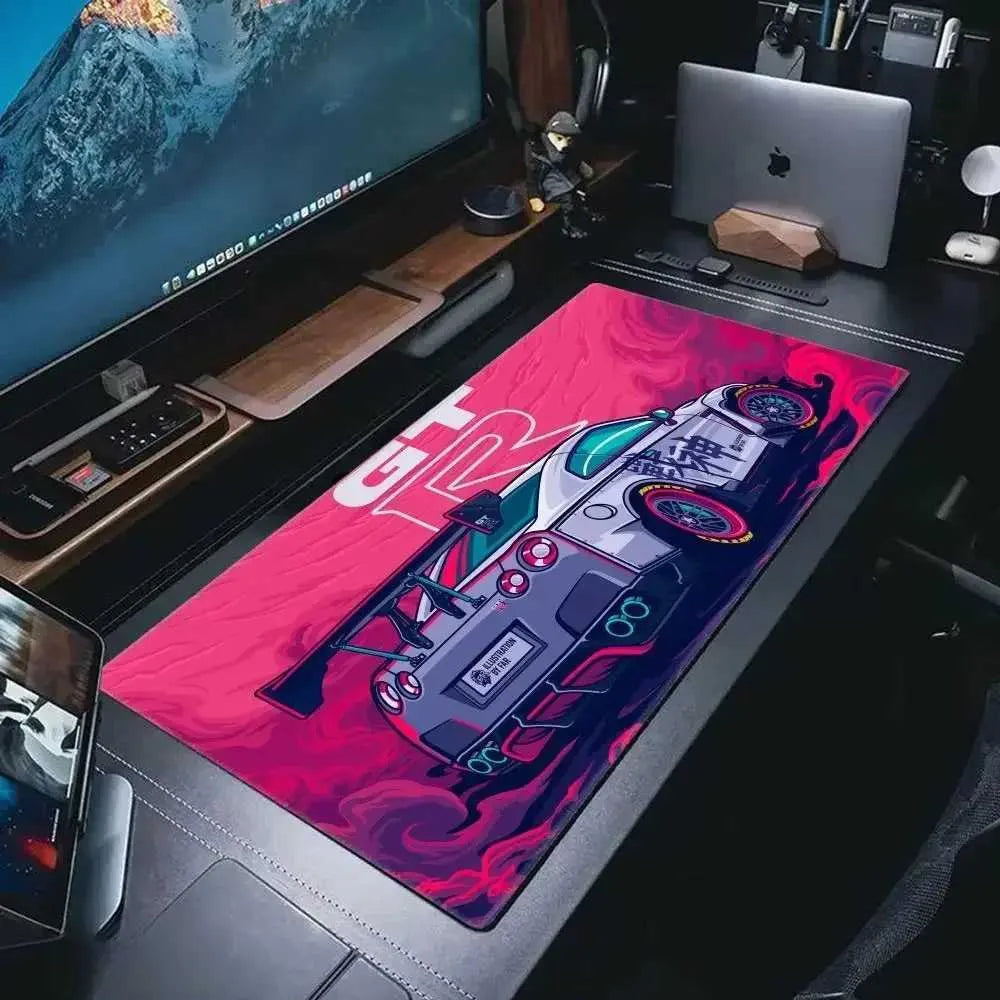 Mouse pad gamer diseño carro XL