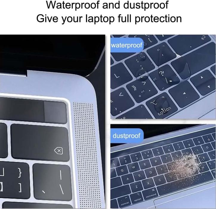 Silicona protectora para teclado de 15"