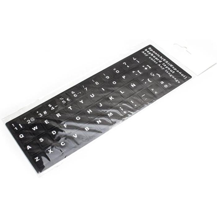 Sticker de letras adhesivas para teclado