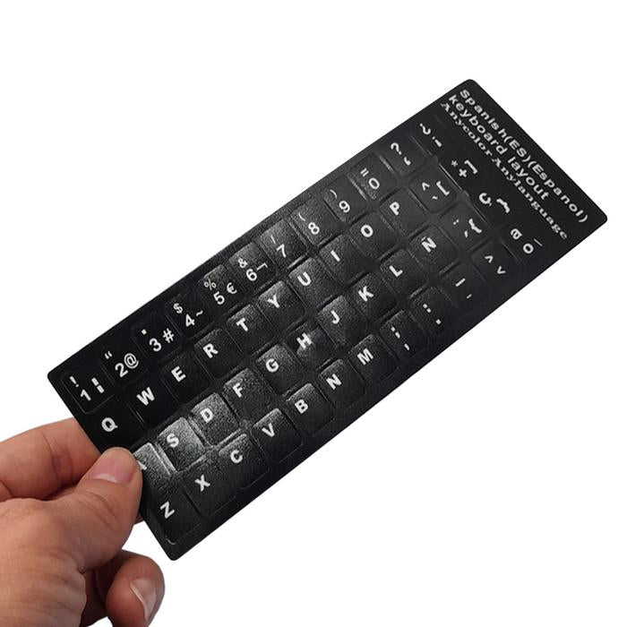 Sticker de letras adhesivas para teclado